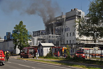 Slowenien-chemische Fabrik-Explosion