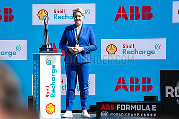 2022 Shell Recharge Berlin E-Prix Siegerehrung