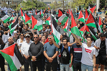 Israel-Tel Aviv-Rally