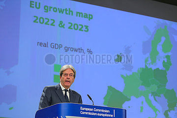 Belgien-Brussel-EU-ECONOMIE VORTECAST