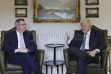Großbritannien-Belfast-Boris Johnson-Visit Großbritannien-Belfast-Boris Johnson-Visit