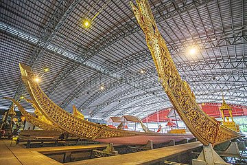 Thailand-Bangkok-Nationales Museum der königlichen Lastkähne