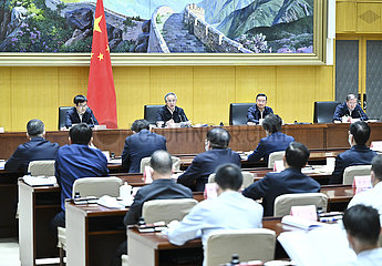 China-Beijing-Hu Chunhua-Telekonferenz (CN)