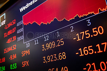 U.S.-NEW YORK-STOCK MARKET-FALL