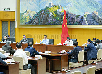 China-Beijing-Han Zheng-Meeting-Umweltschutz (CN)