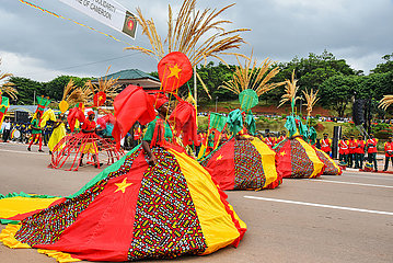 Kamerun-yaounde-Nationaler Tages-Celebration