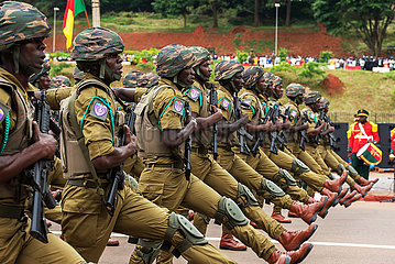 Kamerun-yaounde-Nationaler Tages-Celebration