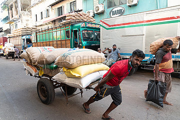 Sri Lanka-Colombo-Wochenend-Pettah-Markt