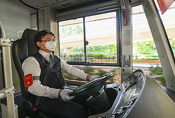 China-Shanghai-öffentlicher Transportaufnahme (CN)
