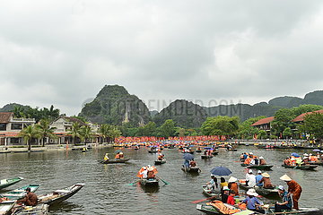 Vietnam-Ninh Binh-Tourismus