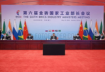 China-Fujian-Xiamen-Bric-Industry Minister-Meeting (CN)