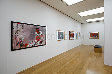 Ausstellung Angela Hampel. Das Kuenstlerische Werk. in der Staedtischen Galerie Dresden