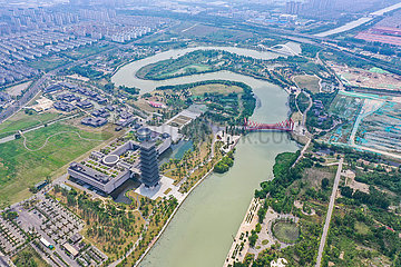 China-Jiangsu-Yangzhou-Canal-Szenische Gebiet (CN)