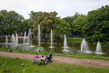 Stadtpark Bochum  Bochum  Nordrhein-Westfalen  Deutschland