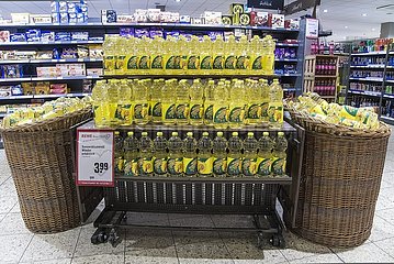Sonnenblumenölsonderverkauf