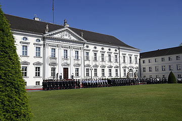 Treffen Steinmeier Novak Schloss Bellevue