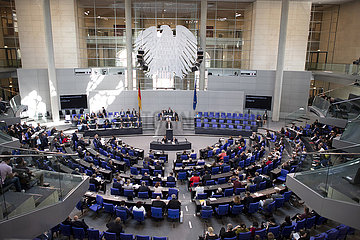 Bundestag 100 Milliarden Sondervermoegen