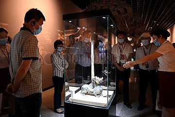 China-Shaanxi-Xi'an-Marquis von Haihun-Tomb-Kultur-Reliquien-Exhibition (CN)