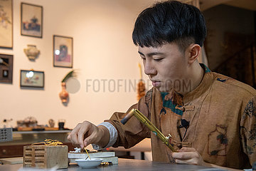 (Master of Crafts) China-Chongqing-Filigree Mosaic Craft (CN)