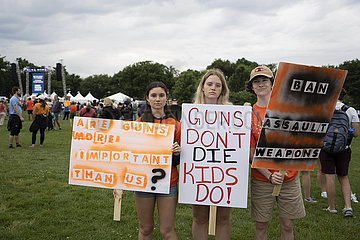 USA-Washington  D.C.-Gun-Gewalt-Protest