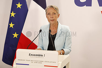 Frankreich-Legislative Elections-1. Runde