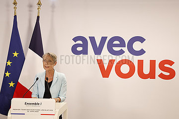 Frankreich-Legislative Elections-1. Runde