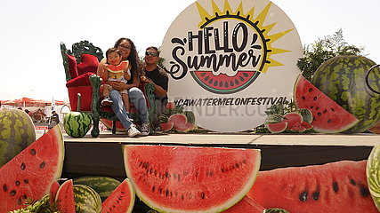 US-Los Angeles-Watermelon Festival
