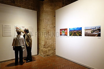 Israel-Akko-Stadt-Wand-Photo-Ausstellung
