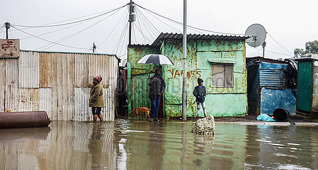 South Africa-Cape Cape Call Cold Frontfloods