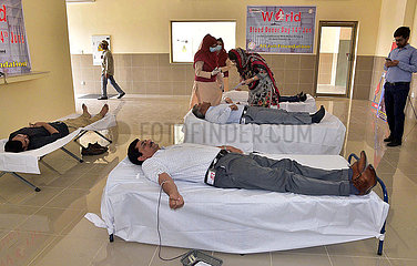 Pakistan-Lahore-Welt-Blutspendertag