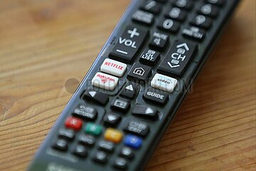 TV-Fernbedienung mit Streaming-Anbietern