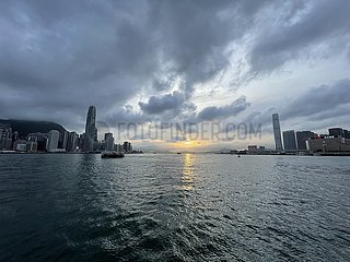 (Hksar 25) China-Hongkong-Return an das Mutterland-25-jährige Jubiläums-City View (CN) (HKSAR 25) China-Hong-Kong-Return an das Mutterland-25-jährige Jubiläums-City View (CN)