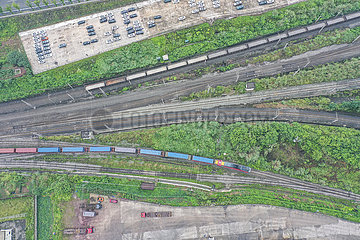 China-Chongqing-Europe-Freight-Zug-10.000. Reise (CN) China-Chongqing-Europe-Freight-Zug-10.000. Reise (CN) China-Chongqing-Europe-Freight-Zug-10.000. Reise (CN)