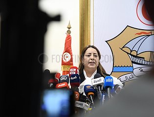 Tunesien-Tunis-Interior-Ministerium-News-Konferenz