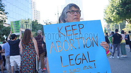 US-Los Angeles-Aupreme Court-Abtreibungsrechte-Protest-Protest