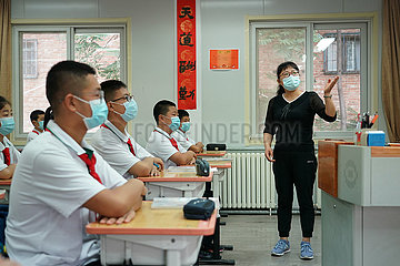 Wiedereröffnung von China-Beijing-School (CN)