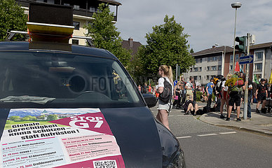 GERMANY-GARMISCH-PARTENKIRCHEN-G7 SUMMIT-PROTEST