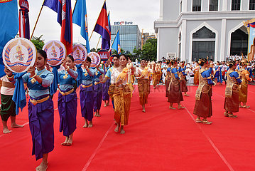 Cambodia-PHNOM PenH-CPP-71. Jubiläumszelebration