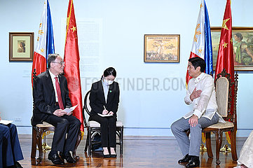 Philippinen-Manila-President-China-Wang Qishan-Meeting