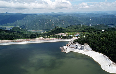 China-Heilongjiang-Pumped-Storage-Wasserkraftstation-Aerial View (CN)