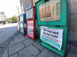 Zeitungsautomaten in Muenchen