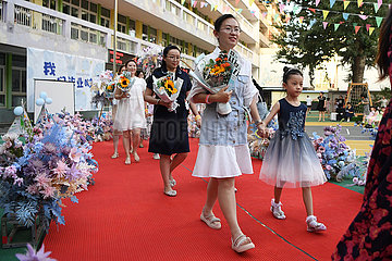 China-Gansu-Lanzhou-Kindergarten-Abschluss (CN)