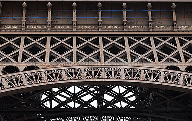 Frankreich-Paris-Eiffel Tower-Rust