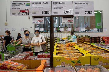Südkorea-Goyang-Inflation-Tarif-freier Import