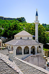 Basar-Moschee  Stadt Gjirokastra  UNESCO Weltkulturerbe  Albanien