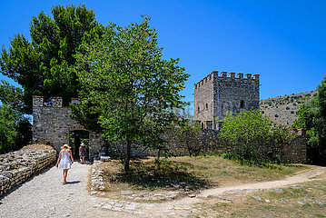 Weltkulturerbe Ruinenstadt Butrint  Ksamil  Albanien