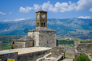 Festung  Gjirokastra  UNESCO Weltkulturerbe  Albanien