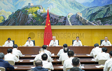 China-Beijing-State Council-Telekonferenz (CN)