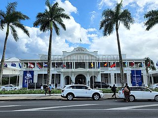 Fiji-SUVA-Pazifik-Inseln Forum-Leaders-Treffen