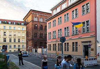 Deutschland  Berlin - Botschaft der Ukraine in der Bundesrepublik Deutschland in Mitte